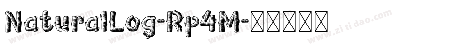 NaturalLog-Rp4M字体转换