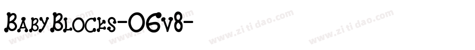 BabyBlocks-OGv8字体转换