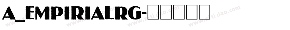 a_EmpirialRg字体转换