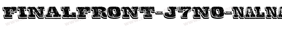 FinalFront-J7no字体转换