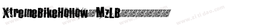 XtremeBikeHollow-MzLB字体转换