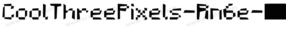 CoolThreePixels-Rn6e字体转换