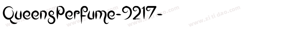 QueensPerfume-9217字体转换