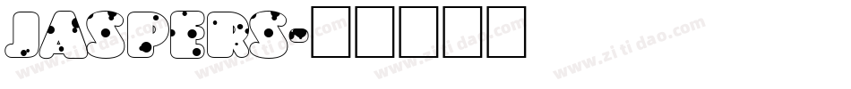 Jaspers字体转换