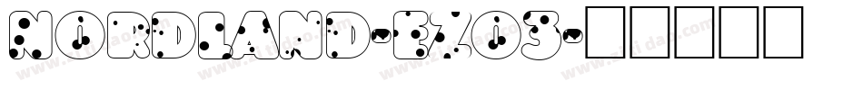 Nordland-eZo3字体转换