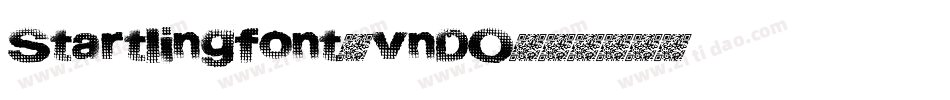 Startlingfont-vnDO字体转换