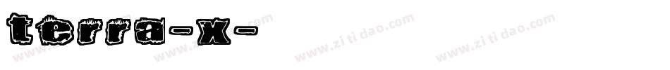 TERRA-X字体转换
