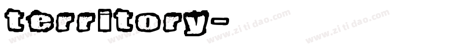 Territory字体转换