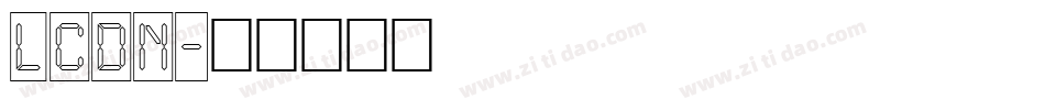LCDN字体转换