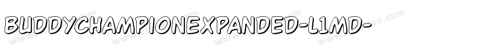 BuddyChampionExpanded-l1md字体转换