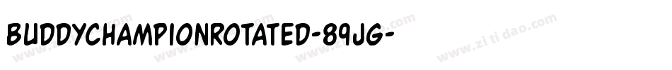 BuddyChampionRotated-89Jg字体转换