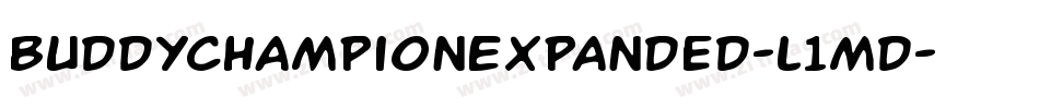 BuddyChampionExpanded-l1md字体转换