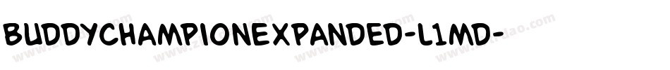 BuddyChampionExpanded-l1md字体转换
