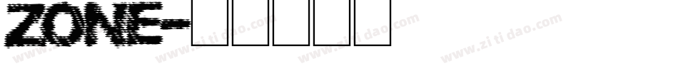 ZONE字体转换