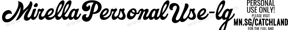 MirellaPersonalUse-lg940字体转换