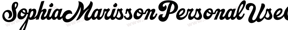 SophiaMarissonPersonalUseOnly-mLZEV字体转换 SophiaMarissonPersonalUseOnly-mLZEV字体转换