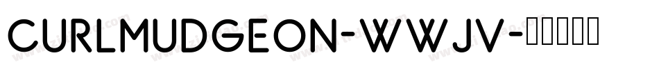 Curlmudgeon-WWJv字体转换