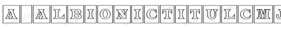 a_AlbionicTitulCmJgg字体转换