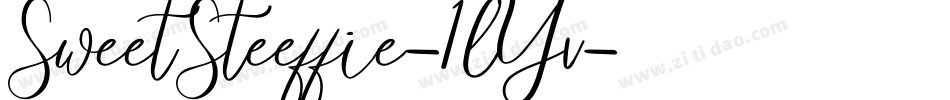 SweetSteeffie-1lYv字体转换