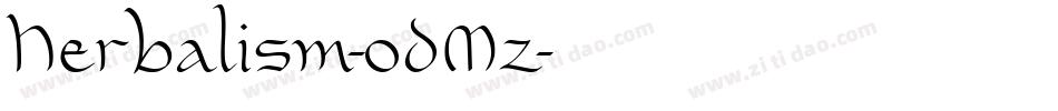 Herbalism-odMz字体转换 Herbalism-odMz字体转换