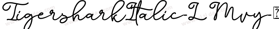TigersharkItalic-LMvy字体转换