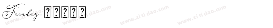 Faraday字体转换
