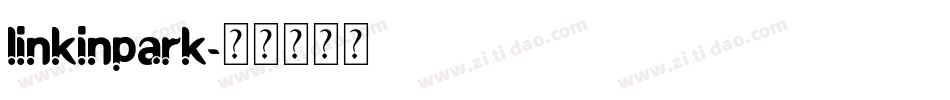 linkinpark字体转换
