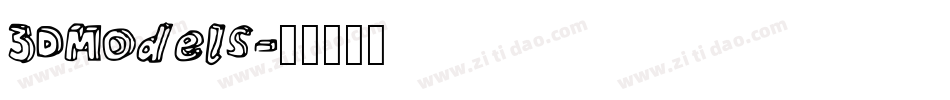 3DModels字体转换