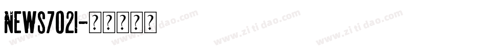 News702i字体转换