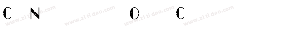 CfNelsonOldCaractersRegular-B19d字体转换