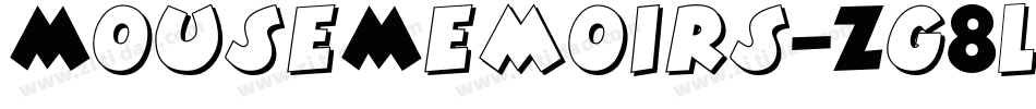 MouseMemoirs-Zg8l字体转换