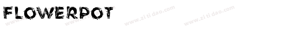 Flowerpot字体转换
