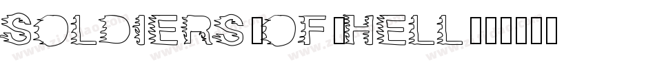 Soldiers-of-Hell字体转换