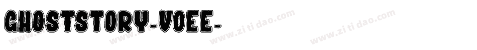 GhostStory-voEE字体转换