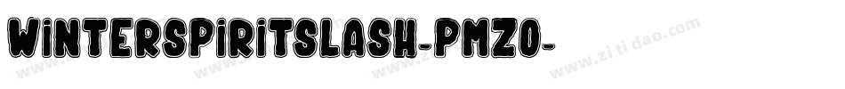 WinterSpiritSlash-pmZO字体转换