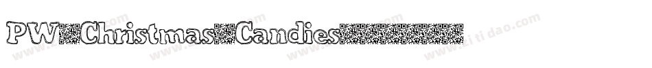 PW-Christmas-Candies字体转换