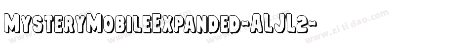 MysteryMobileExpanded-ALJL2字体转换