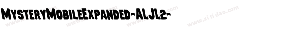 MysteryMobileExpanded-ALJL2字体转换