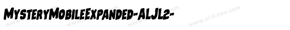 MysteryMobileExpanded-ALJL2字体转换