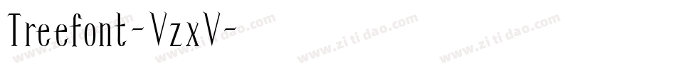 Treefont-VzxV字体转换