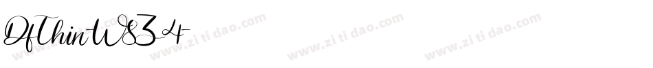 DfThin-W8Z4字体转换