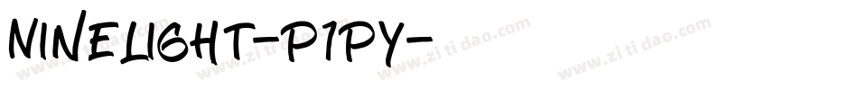 NineLight-p1py字体转换