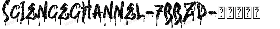 ScienceChannel-7BBzD字体转换