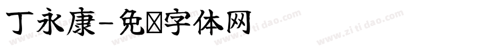 丁永康字体转换