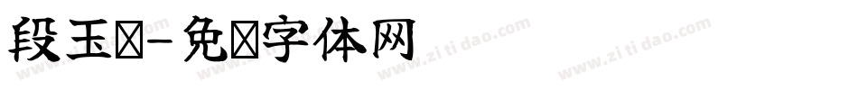 段玉书字体转换