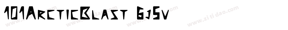 101ArcticBlast-6j5v字体转换