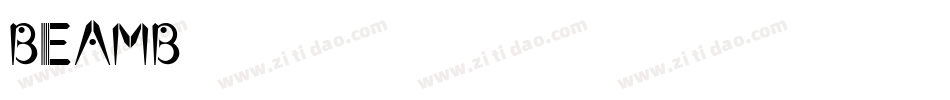beamb字体转换