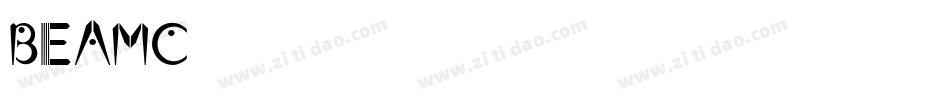 beamc字体转换