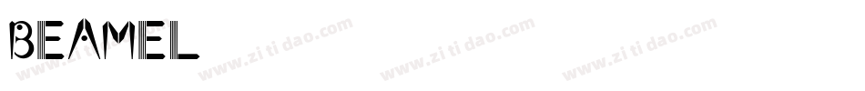 beamel字体转换