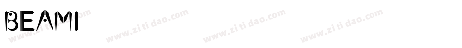 beami字体转换